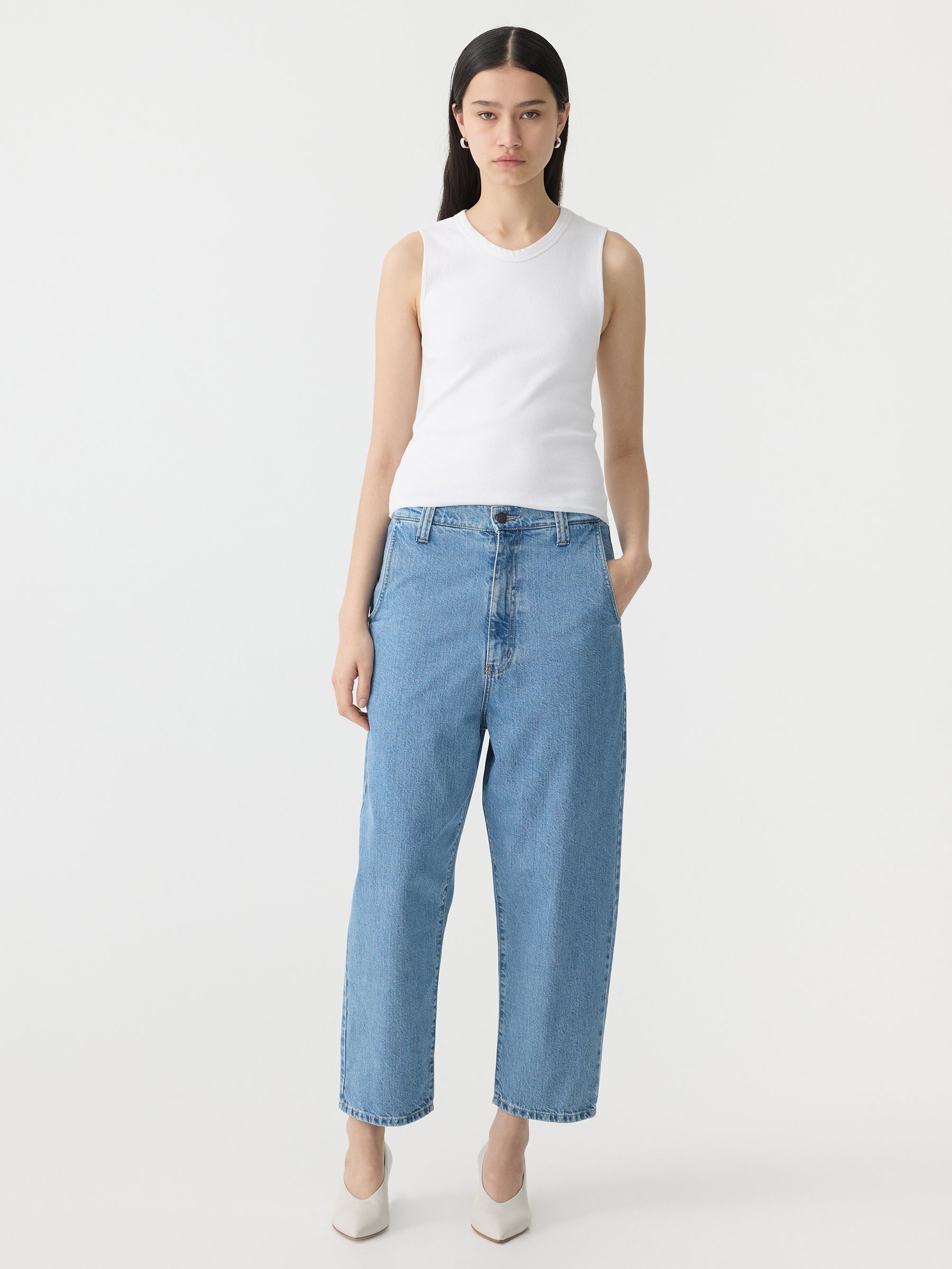 Back Cut Out Mini Rib Tank – BASSIKE