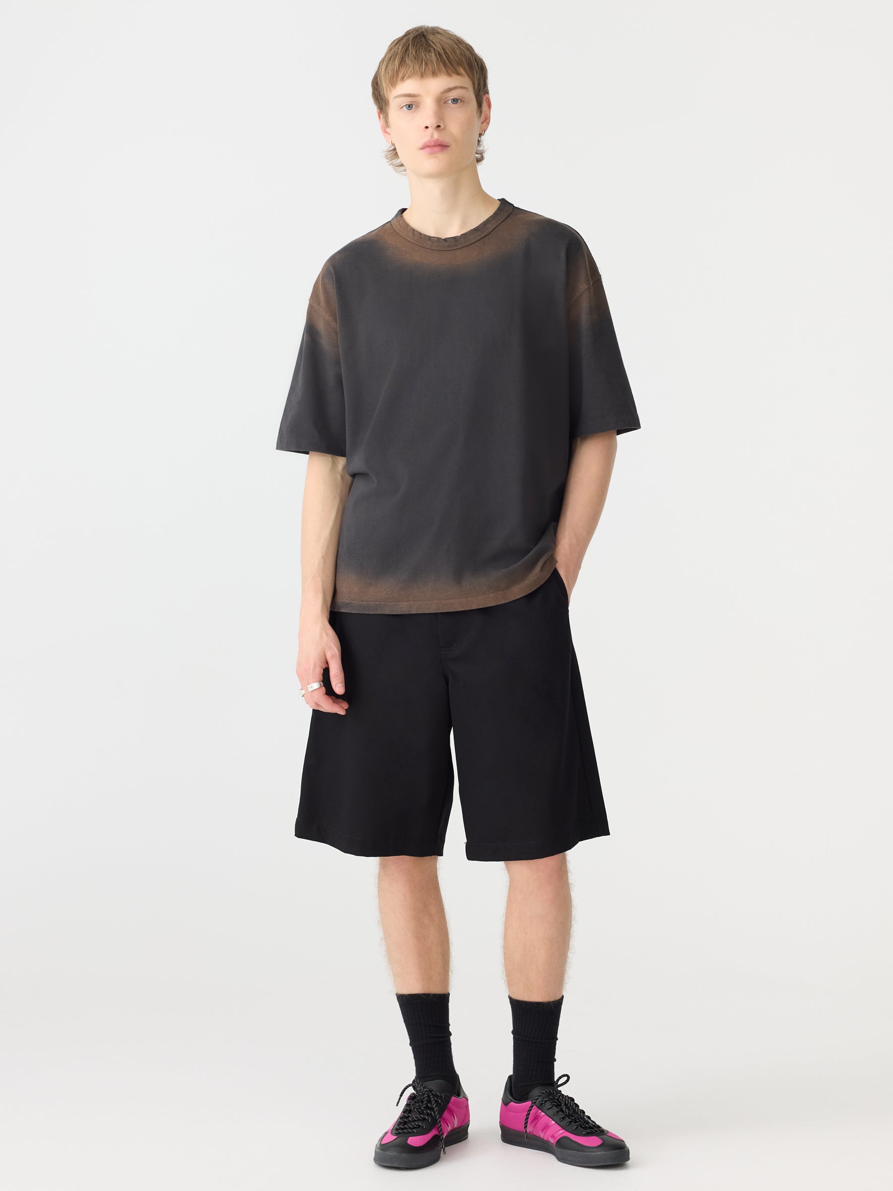 Semi Tailored Cotton Short