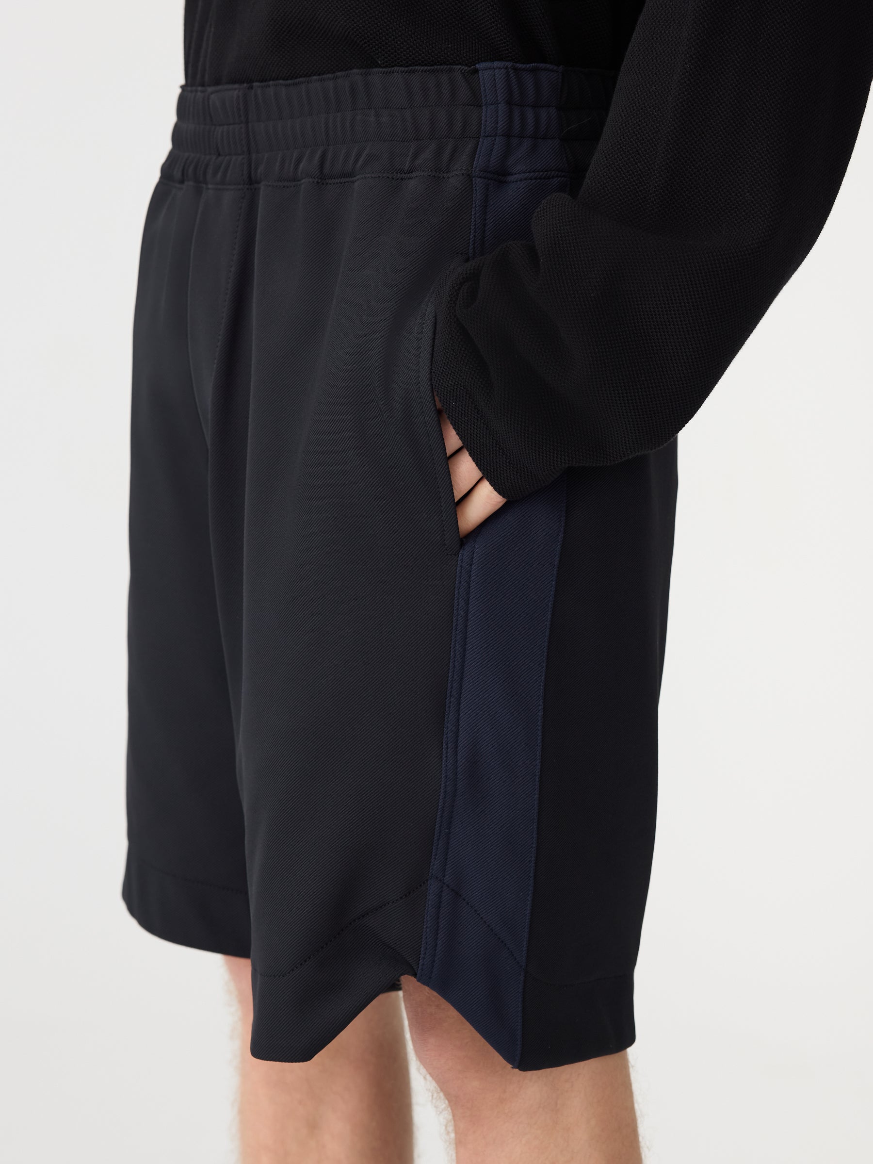 Stretch Twill Basketball Short