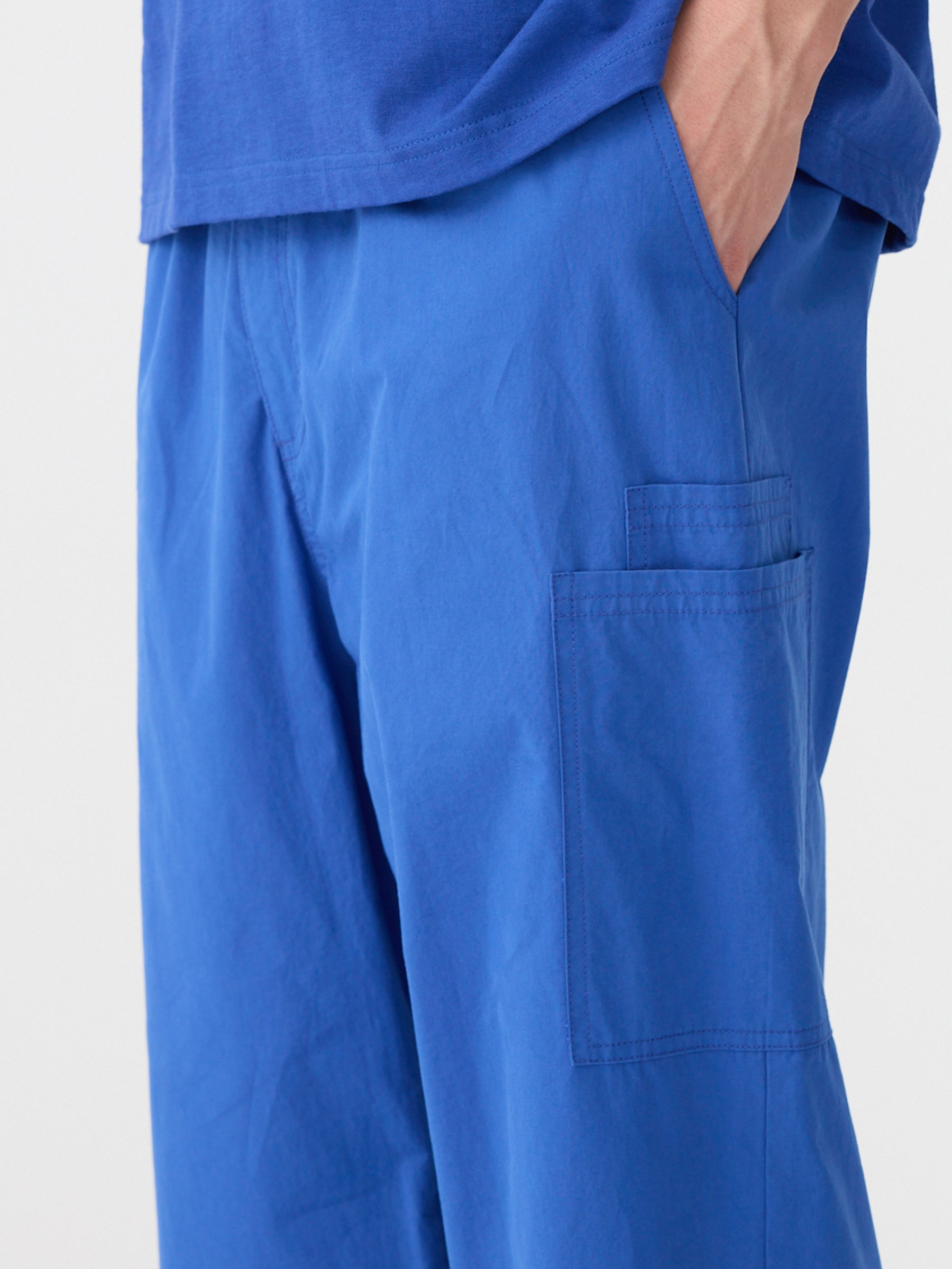 Crushed Cotton Utility Pant