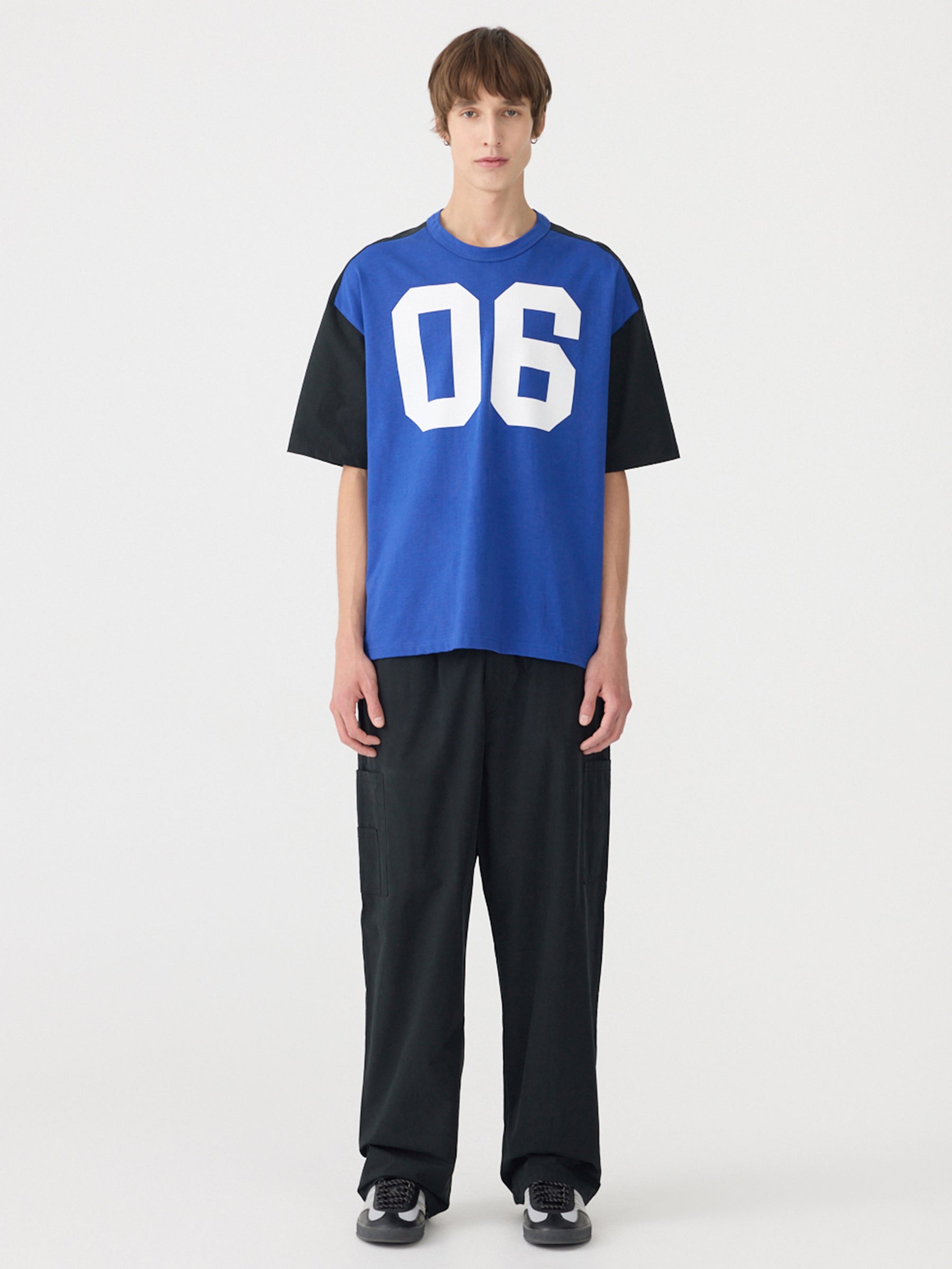 Printed Raglan Boxy T-Shirt