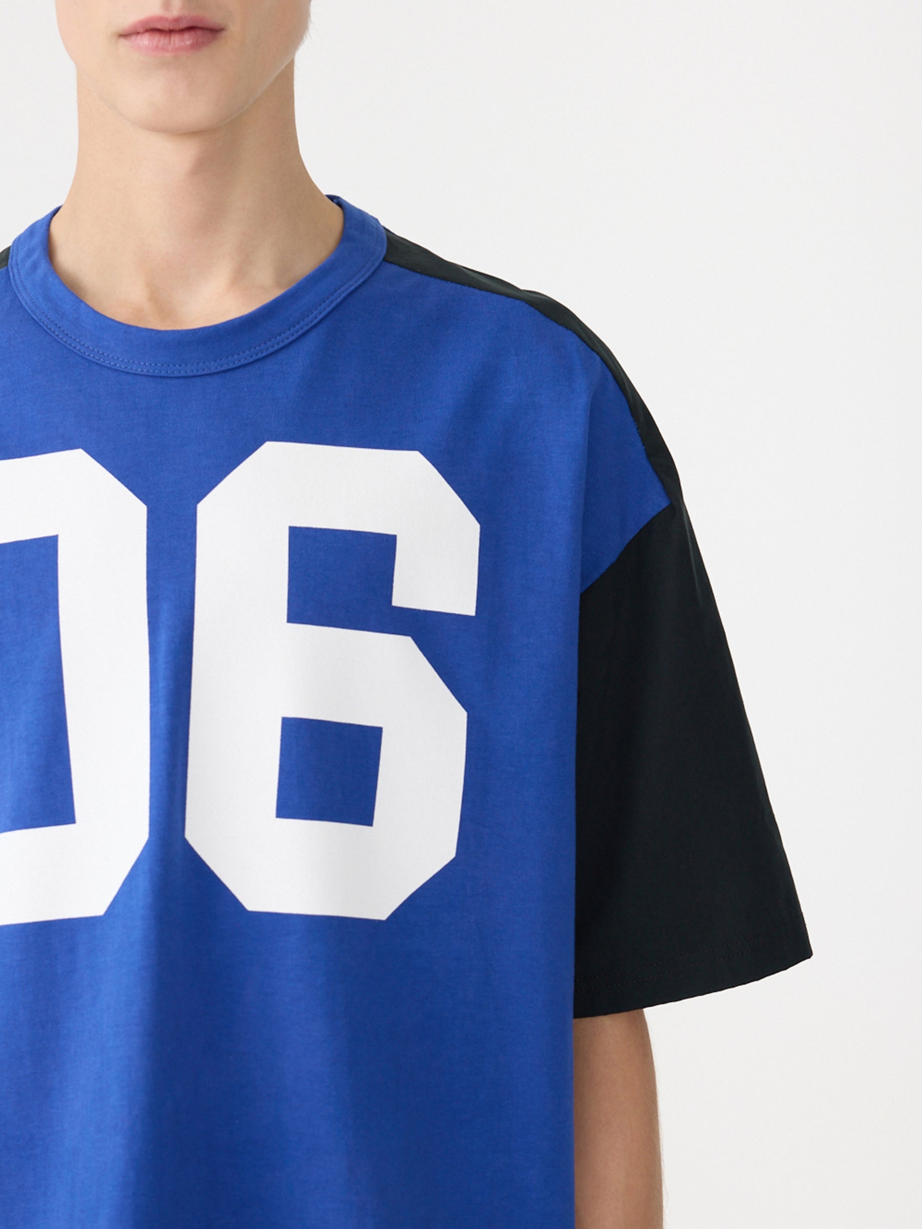Printed Raglan Boxy T-Shirt