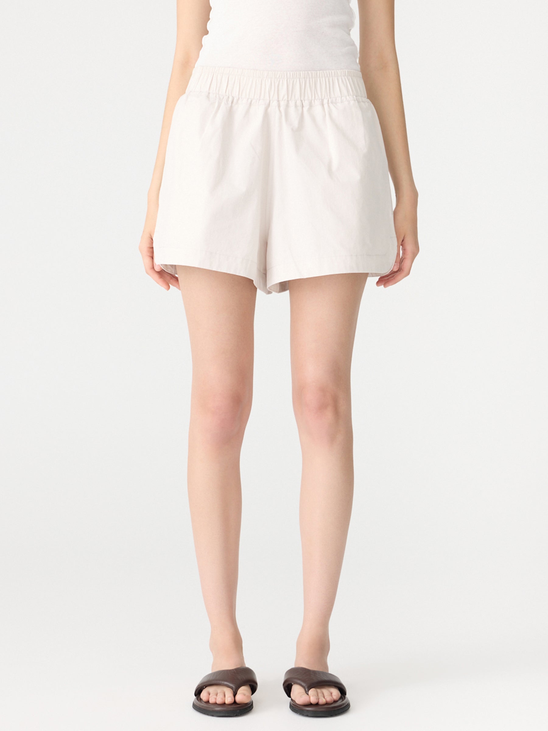 Crushed Cotton Tennis Short
