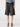 Pleated Denim Shorts