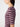 Retro Rib Stripe Mid Sleeve Top