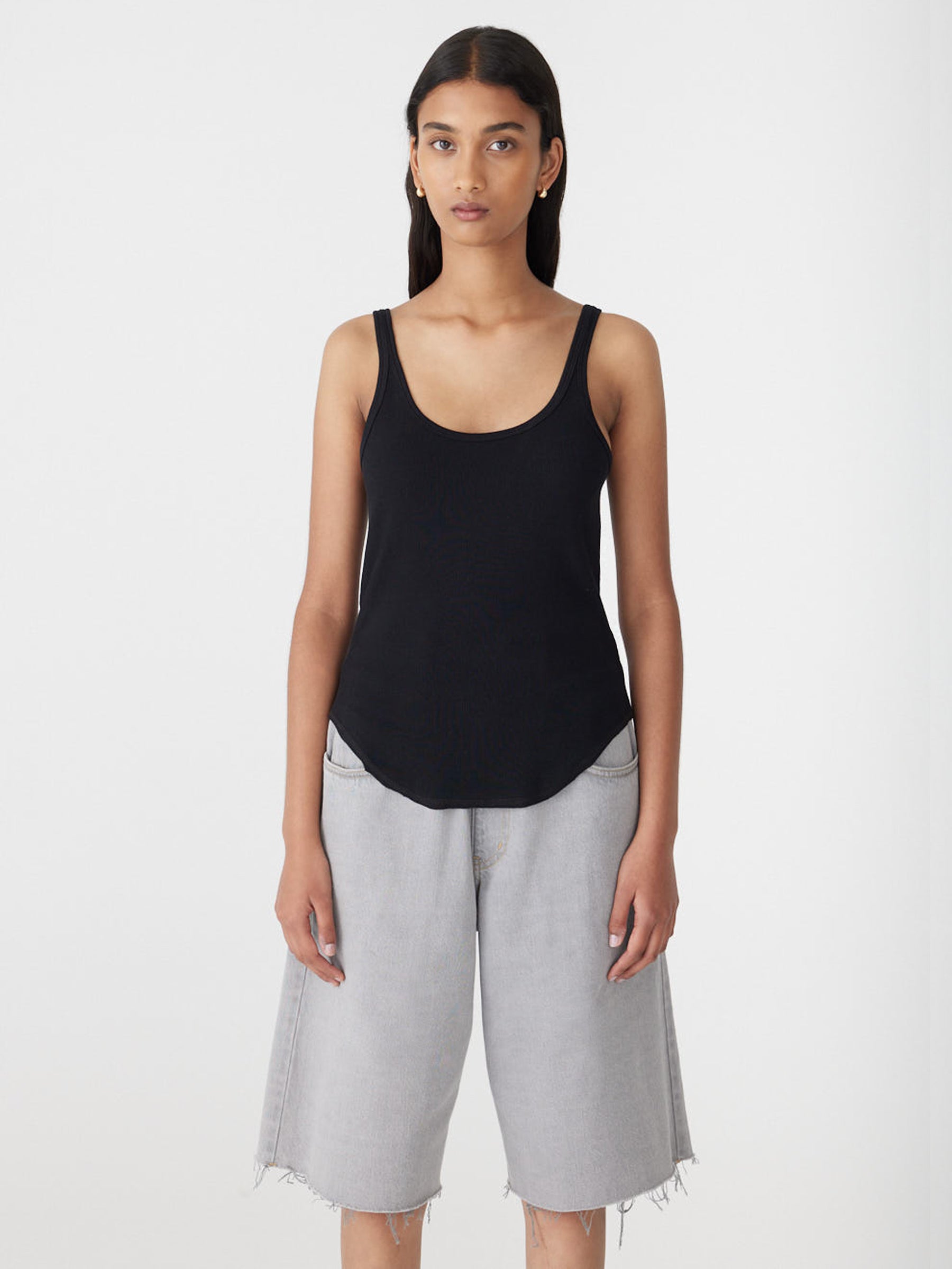 Slim Scoop Rib Tank – BASSIKE