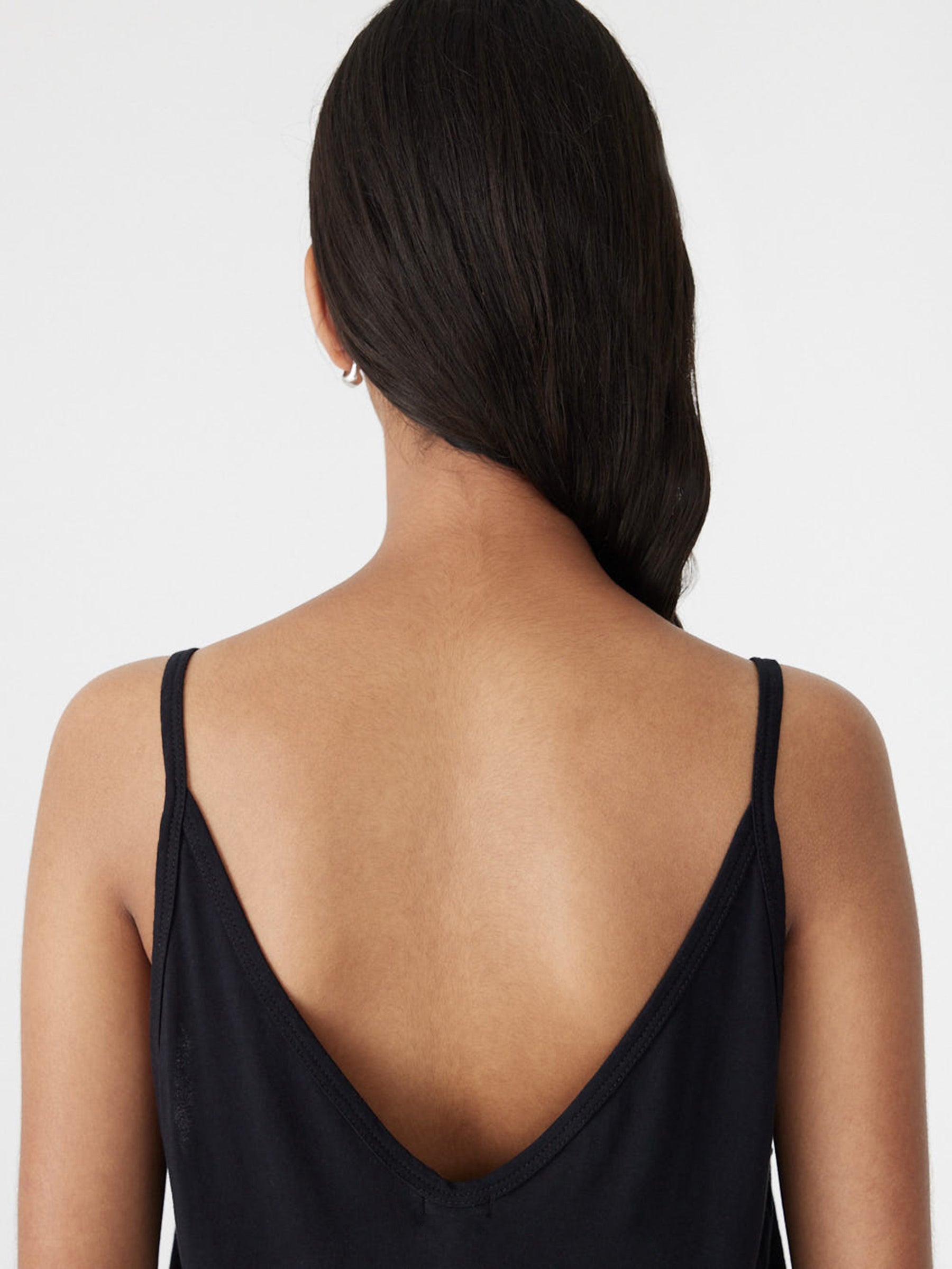 V Neck Jersey Camisole – BASSIKE