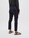 bassike stretch relaxed pant ll in ink