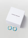 sener besim turquoise enamel hoop