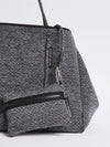 bassike state of escape carry all in charcoal marl