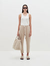stretch twill tapered pant