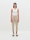 stretch twill tapered pant
