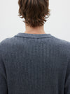mens cashmere wool waffle knit