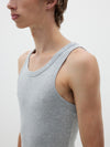 slim superfine rib tank