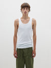 slim superfine rib tank