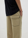 cotton twill double knee pant