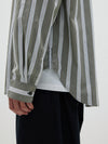 stripe cotton shirt