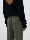 stretch twill tapered pant