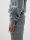 waffle merino cashmere knit