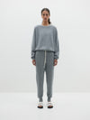 waffle merino cashmere knit