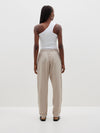 pull on organic poplin pant