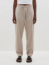 pull on organic poplin pant
