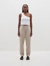 pull on organic poplin pant