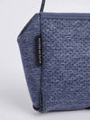 bassike state of escape festival crossbody in navy marl