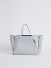 bassike state of escape guise denim in washed pale grey