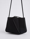 bassike state of escape petite guise tote bag in blackout