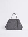 bassike state of escape carry all in charcoal marl