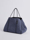 bassike state of escape carry all in navy marl