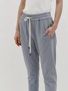 stretch twill tapered pant