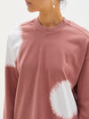 radial double jersey long sleeve dress