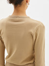 slim superfine rib long sleeve t.shirt