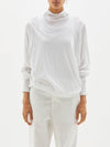 voluminous sleeve long sleeve t.shirt