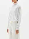 voluminous sleeve long sleeve t.shirt