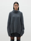 chunky oversized turtleneck