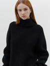 chunky oversized turtleneck