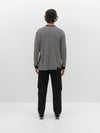 stripe slouch long sleeve t.shirt