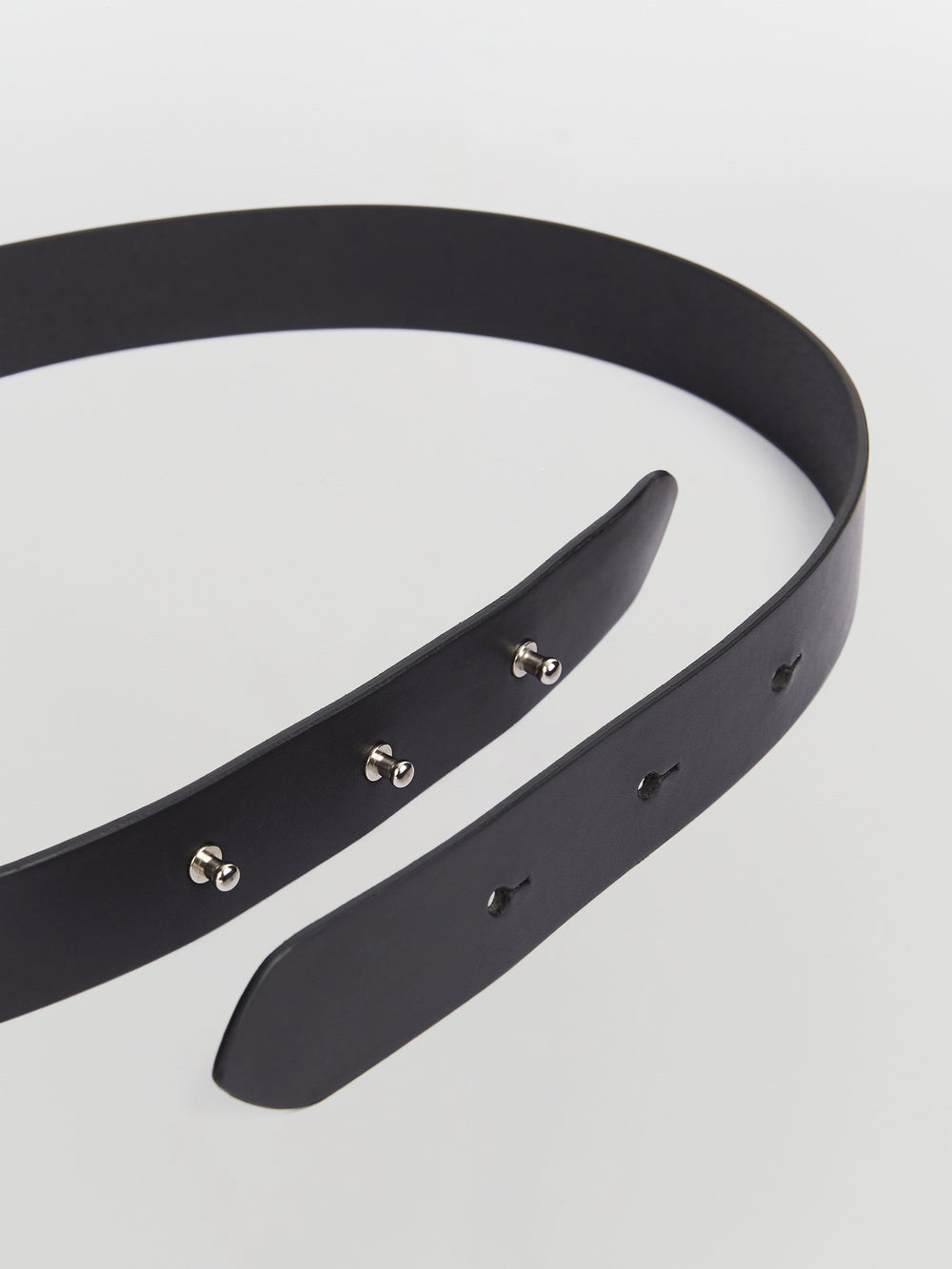 Black Saddle Leather 30mm Belt – Baltzar