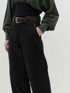 organic twill double knee pant