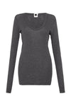 slim-rib-v-neck-l-s-t-shirt-aw22wjt90-charcoal-marl