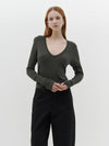 slim-rib-v-neck-l-s-t-shirt-aw22wjt90-kelp