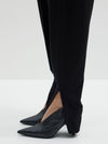 viscose jersey zip hem pant