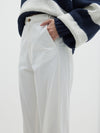 waistband detail vacation pant