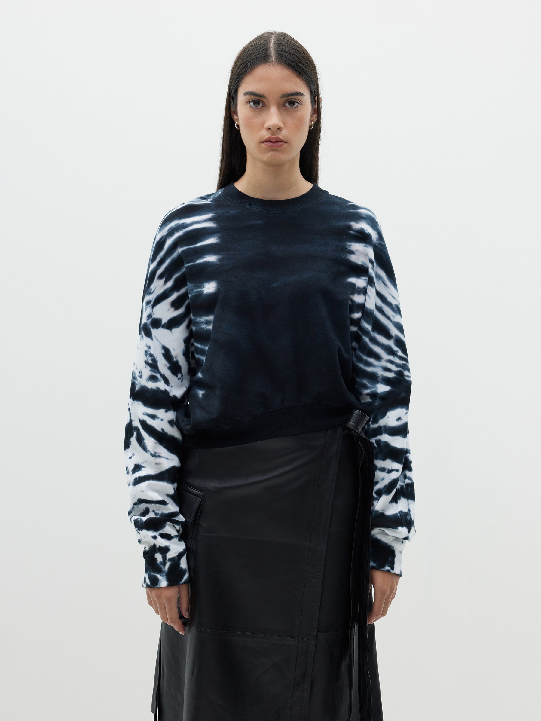 Bassike tie shop dye jumper