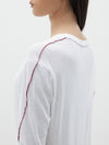 scoop hem layering long sleeve t.shirt