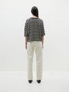 stripe boxy short sleeve t.shirt