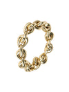 louise olsen brass hug chain bracelet